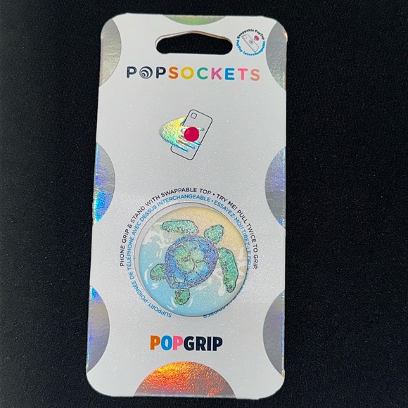 🆕Popsocket PopGrip (Turtle) - Picture 3 of 5